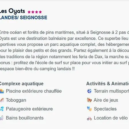 L'escapade Seignossaise *